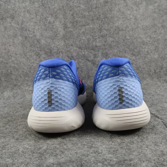 Nike Shoes Womens 8 Athletic Trainers Lunarglide 8 Running Sneaker Sport Blue - Picture 5 of 12